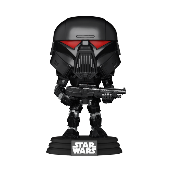 FUNKO POP! - Star Wars - The Mandalorian Dark Trooper #466